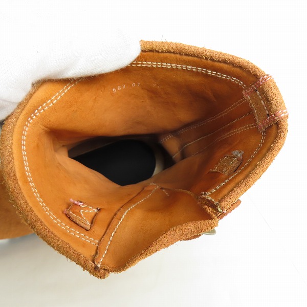 実際に弊社で買取させて頂いたBACKLASH/バックラッシュ スエード エンジニアブーツ/26の画像 4枚目