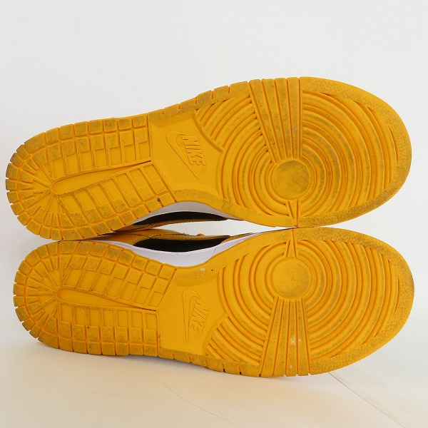 実際に弊社で買取させて頂いたNIKE/ナイキ DUNK LOW RETRO/ダンクロー レトロ チャンピオンシップ ゴールデンロッド DD1391-004/28.5の画像 2枚目