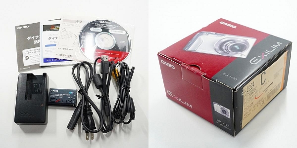 実際に弊社で買取させて頂いたCASIO/カシオ EXILIM EX-H10 エクシリム コンパクトデジタルカメラ 簡易動作確認済みの画像 9枚目