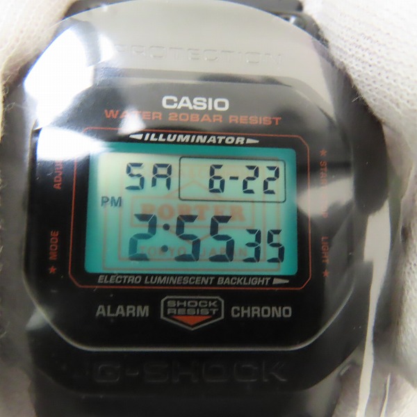 未使用】PORTER×G-SHOCK/ポーター×ジーショック 85th Special Edition