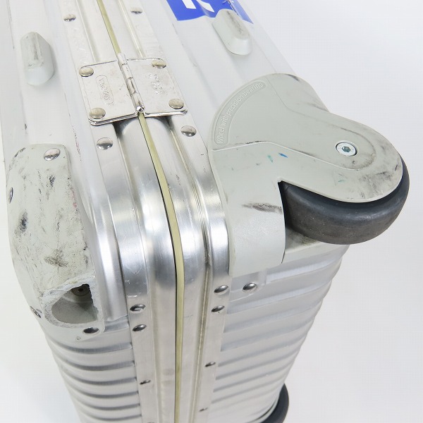 実際に弊社で買取させて頂いたRIMOWA/リモワ トパーズ キャビン マルチホイール 2輪 キャリーケース 32L/920.52の画像 8枚目