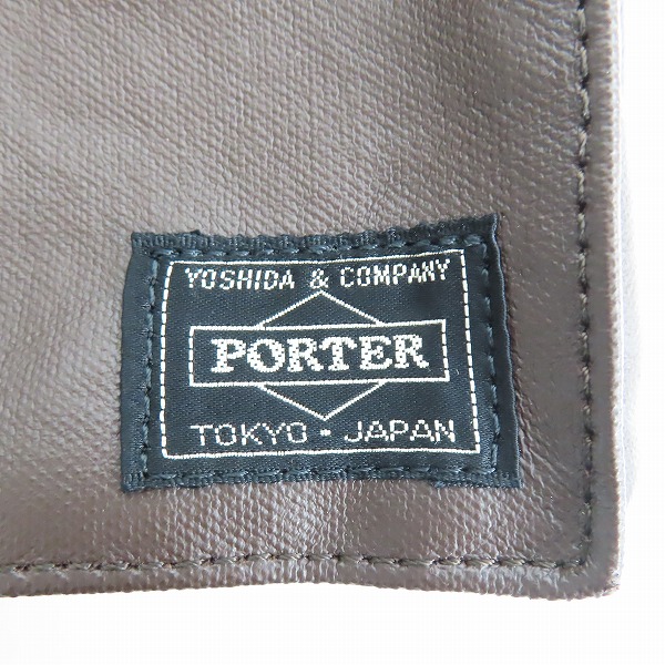 実際に弊社で買取させて頂いたPORTER/ポーター フリースタイル ポシェット ショルダーバッグ 707-07146 ダークブラウンの画像 5枚目
