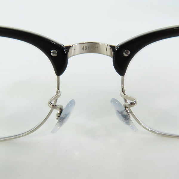 実際に弊社で買取させて頂いたRay-Ban/レイバン CLUBMASTER/クラブマスター 度入り眼鏡/メガネフレーム アイウェア RB5154 2000の画像 3枚目