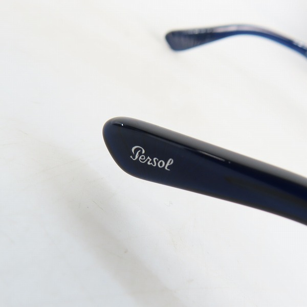 実際に弊社で買取させて頂いたPersol/ペルソール メガネフレーム/アイウェア Typewriter Edition 3109-V 181の画像 7枚目