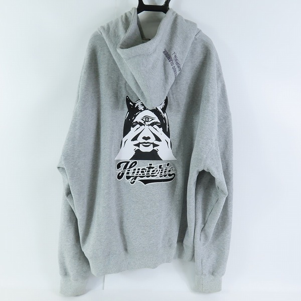 実際に弊社で買取させて頂いたHYSTERIC GLAMOUR×genzai/ヒステリックグラマー×ゲンザイ Zip Hoodie ジップアップパーカー GZ1183/Lの画像 1枚目