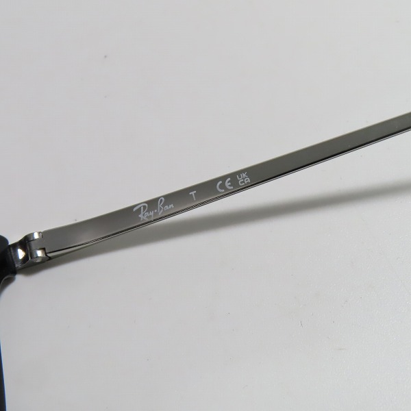 実際に弊社で買取させて頂いたRay-Ban/レイバン アジアンフィット セルフレーム ウェリントン型 サングラス/アイウェア RB4334D 6292/2の画像 4枚目