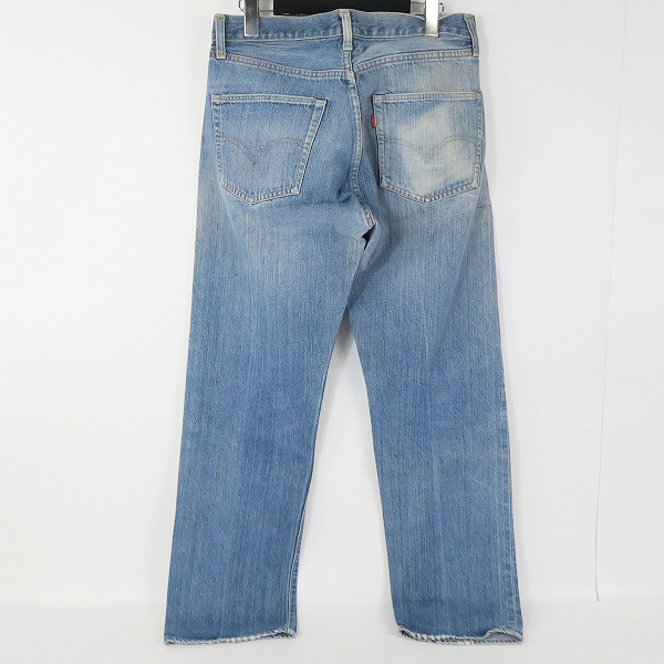 実際に弊社で買取させて頂いたLEVI'S/リーバイス ヴィンテージ 501 66前期 ボタン裏刻印6 スモールe  ボタンフライ デニムパンツの画像 1枚目