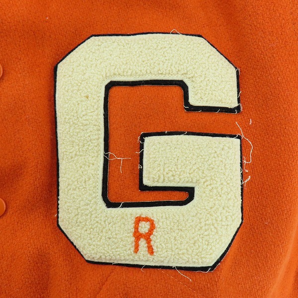 実際に弊社で買取させて頂いたWILSON/ウィルソン スタジャン ヴィンテージ アワードジャケット/38の画像 3枚目