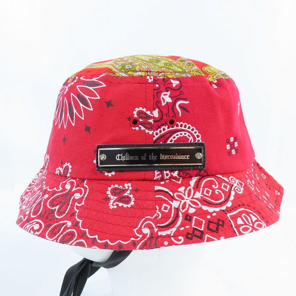 実際に弊社で買取させて頂いたChildren of the discordance/チルドレンオブザディスコーダンス BANDANA BUCKET HAT/バンダナバケットハット COTDAC-827B/2の画像 2枚目