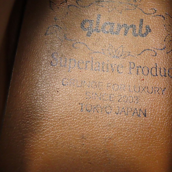 実際に弊社で買取させて頂いたglamb/グラム Avant shoes/アヴァントシューズ シャークソール GB0119-AC12/3の画像 6枚目