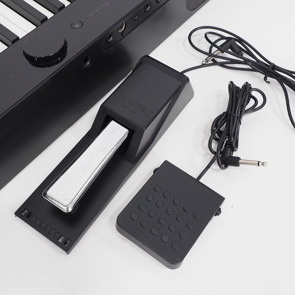 実際に弊社で買取させて頂いた★CASIO/カシオ Privia PX-S1000 BK（ブラック） 88鍵盤 電子ピアノ 2020年製 ペダル付【動作確認済】の画像 6枚目