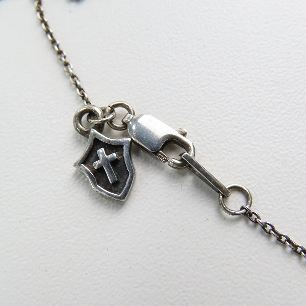 実際に弊社で買取させて頂いたLord Camelot/ロードキャメロット ロイヤルシルバー シールド クロス ネックレスチェーン/ペンダントの画像 5枚目