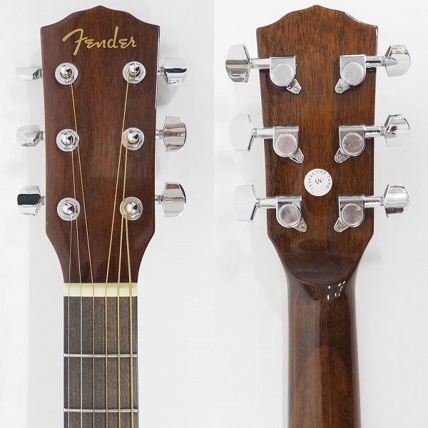 実際に弊社で買取させて頂いた★Fender/フェンダー CC-60S LH/NAT アコースティックギター/アコギ レフティ/左きき用 ソフトケース付の画像 2枚目