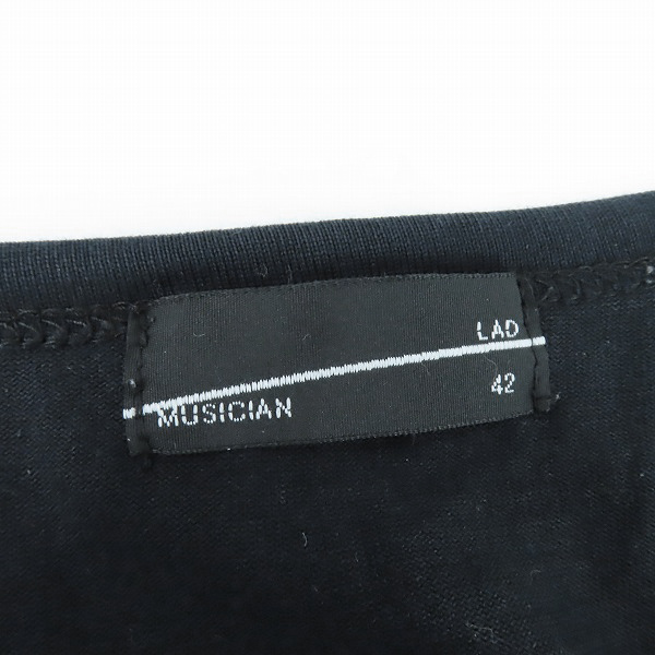 実際に弊社で買取させて頂いたLAD MUSICIAN/ラッドミュージシャン 18AW プリントTシャツ/42の画像 2枚目