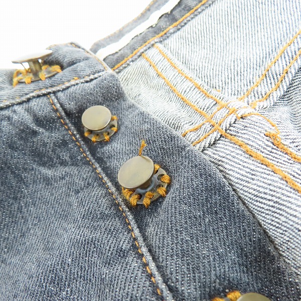 実際に弊社で買取させて頂いたCAROL CHRISTIAN POELL/キャロルクリスチャンポエル 2004 SPRING #2195 コットン デニムパンツ/44 の画像 5枚目