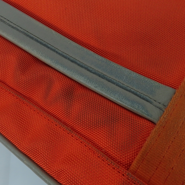 実際に弊社で買取させて頂いたPORTER/ポーター レザー切替 トートバッグ オレンジの画像 9枚目