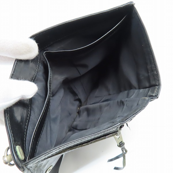 実際に弊社で買取させて頂いたUNDERCOVER/アンダーカバー レザースタッズ 財布/ウォレットの画像 6枚目