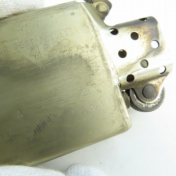 実際に弊社で買取させて頂いたZIPPO/ジッポー HARLEY-DAVIDSON/ハーレーダビッドソン ブルーコーティング/1998年製の画像 6枚目