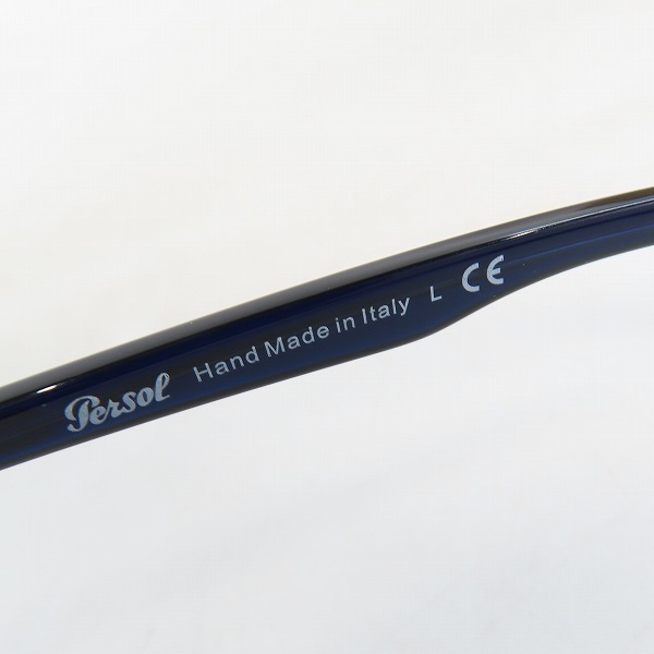 実際に弊社で買取させて頂いたPersol/ペルソール メガネフレーム/アイウェア Typewriter Edition 3109-V 181の画像 5枚目