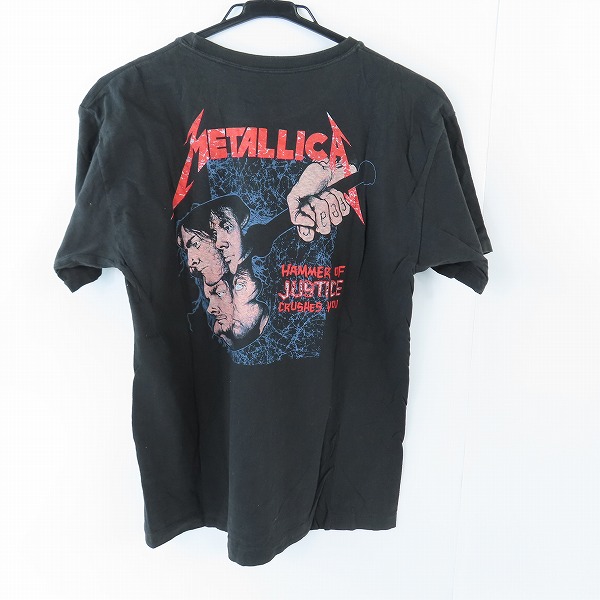 実際に弊社で買取させて頂いたMETALLICA/メタリカ DAMAGED JUSTICE 1988 ヴィンテージ バンドTシャツ の画像 1枚目