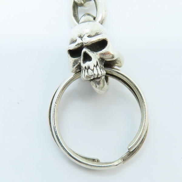 実際に弊社で買取させて頂いた【難有り】THIRTEEN DESIGNS/サーティーンデザインズ マッドスカル キーチェーンの画像 8枚目