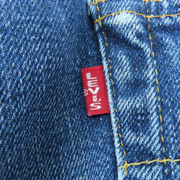 実際に弊社で買取させて頂いたLevi's/リーバイス 551ZXX 復刻 米国製 バレンシア工場 デニムパンツ/551-0006/w30L36の画像 6枚目