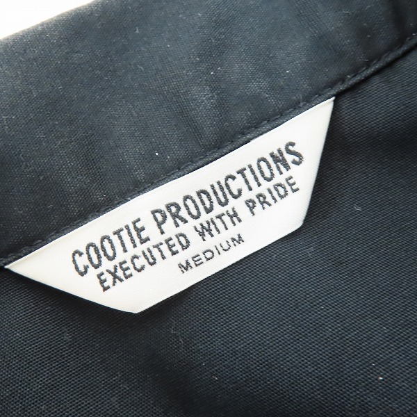 実際に弊社で買取させて頂いたCOOTIE/クーティー 半袖シャツ ブラック Mの画像 2枚目