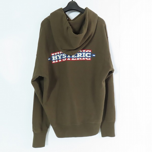 実際に弊社で買取させて頂いたHYSTERIC GLAMOUR/ヒステリックグラマー オーバーサイズパーカー VIXEN GIRL 02213CF10/Mの画像 1枚目