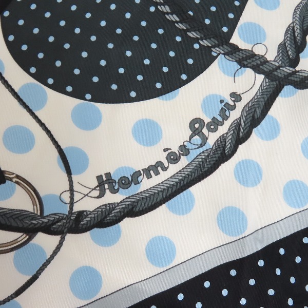 実際に弊社で買取させて頂いたHERMES/エルメス ハンカチ/スカーフの画像 4枚目