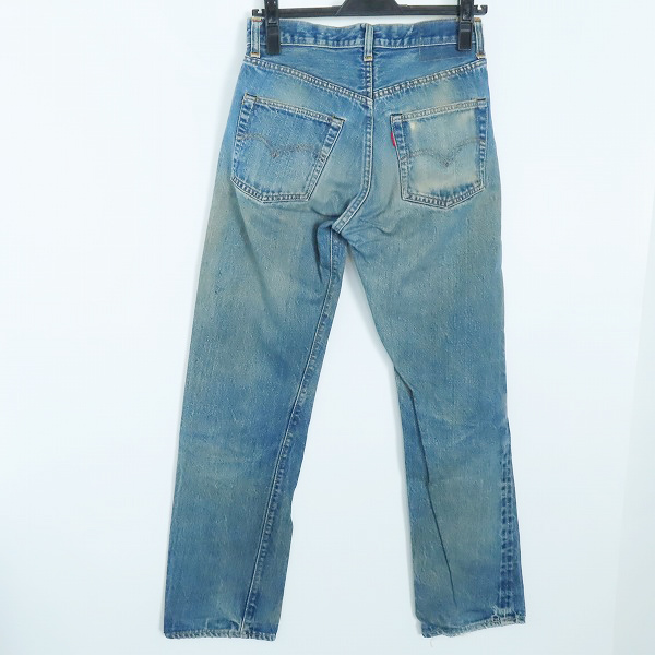 実際に弊社で買取させて頂いたLEVI'S/リーバイス 501 66前期 ボタン裏刻印6/点々/ビッグE ヴィンテージ/ビンテージ デニムパンツの画像 1枚目