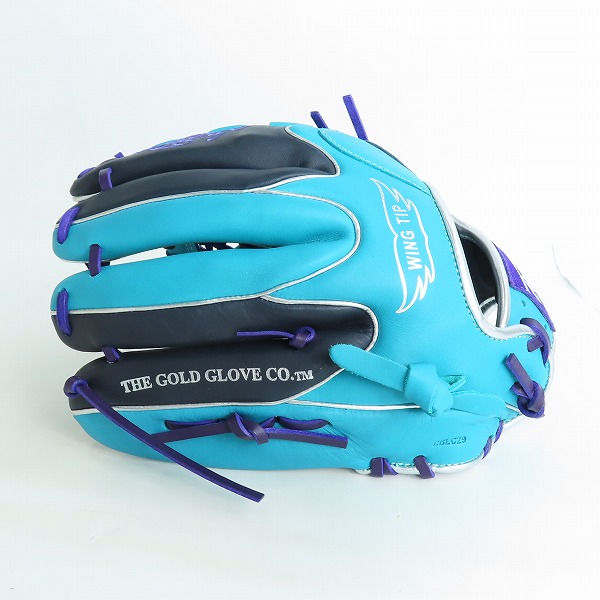 実際に弊社で買取させて頂いたRawlings/ローリングス HYPER TECH COLOR SYNC 軟式 オールラウンド 右投げ用 グローブ GR4HTCN55Wの画像 2枚目