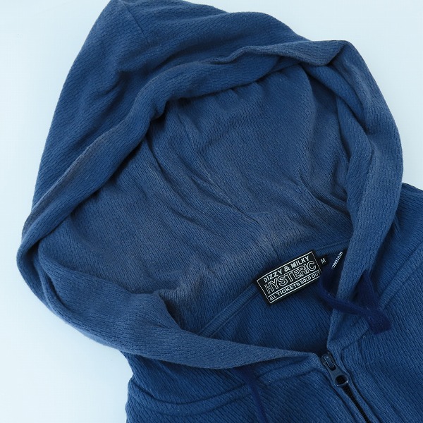 実際に弊社で買取させて頂いたHYSTERIC GLAMOUR/ヒステリックグラマー 23AW ジップアップパーカー 02233CF02/Mの画像 7枚目