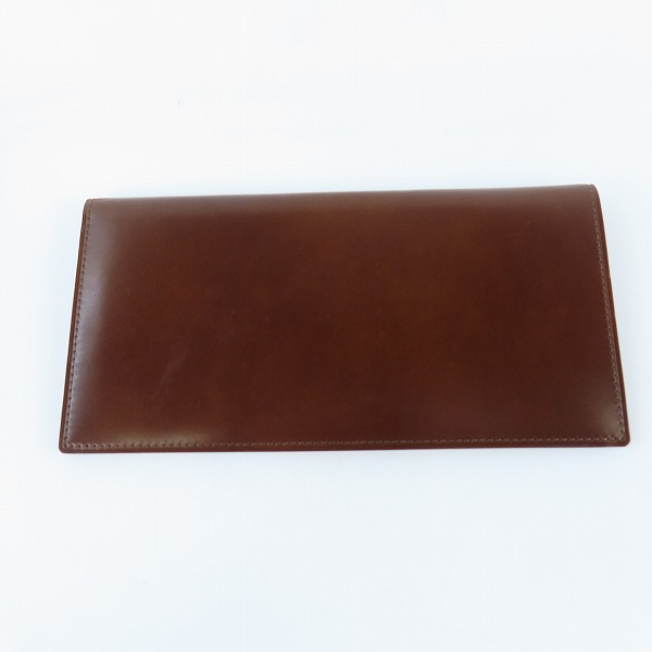 実際に弊社で買取させて頂いた土屋鞄製造所/ツチヤカバン コードバン ロングウォレット/長財布