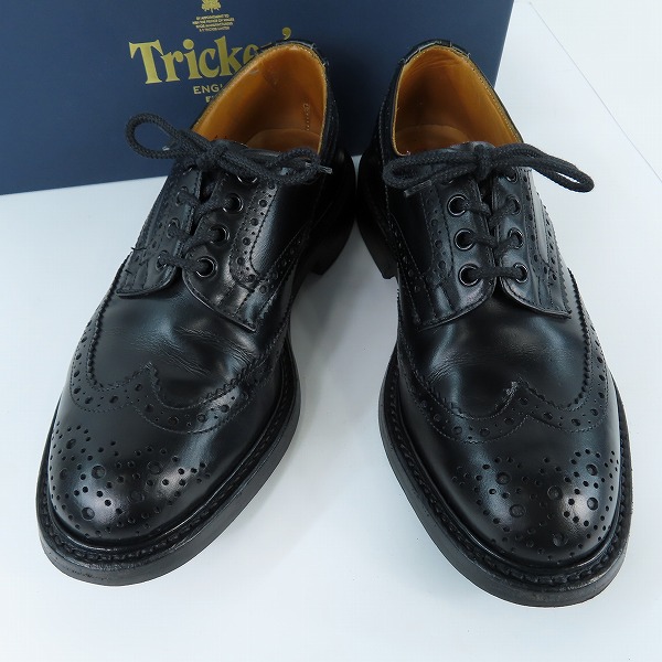 実際に弊社で買取させて頂いたTricker's/トリッカーズ BOURTON/バートン ウイングチップ シューズ S633/7