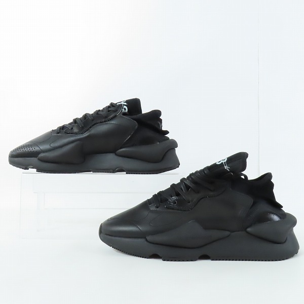 実際に弊社で買取させて頂いたY-3/ワイスリー KAIWA/カイワ レザー スニーカー EF2561/28の画像 3枚目