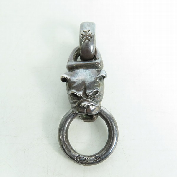 実際に弊社で買取させて頂いた【ギャラ付き】gabor/ガボール 生前 ブルドッグ ペンダントトップの画像 1枚目