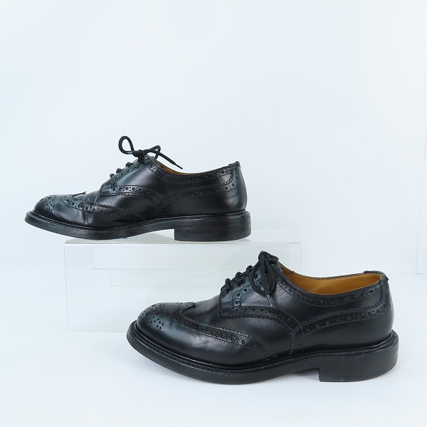 実際に弊社で買取させて頂いたTricker's/トリッカーズ BOURTON/バートン ウイングチップ シューズ S633/7の画像 3枚目