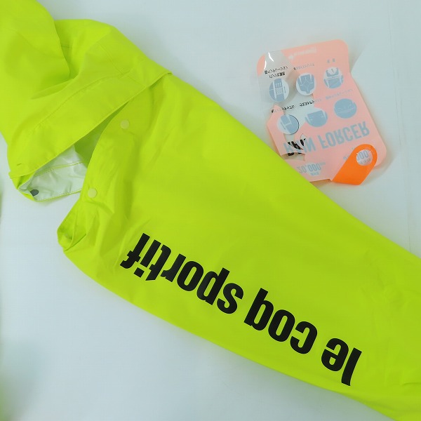 実際に弊社で買取させて頂いた【未使用】le coq sportif GOLF/ルコック スポルティフ ゴルフ 着脱式ストレッチ レインウェア 上下セット/LLの画像 4枚目