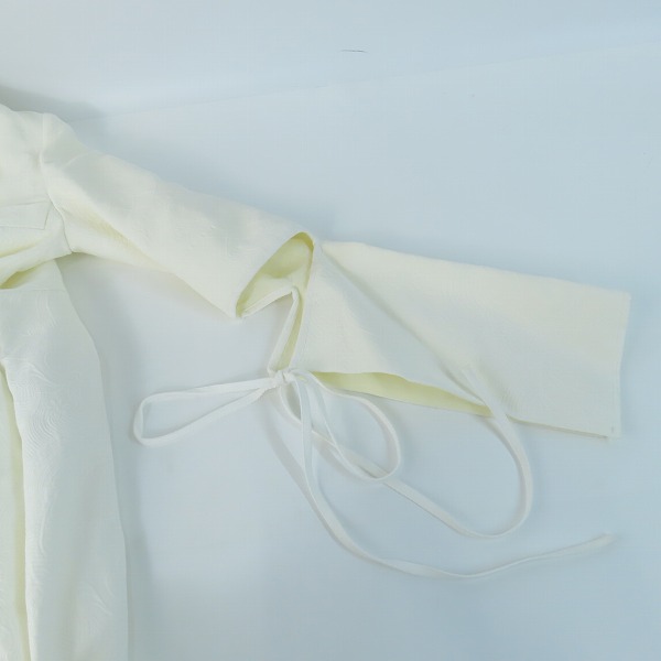 実際に弊社で買取させて頂いた【JPタグ】Loewe/ロエベ Tie Cut Panel Coat Jacquard /タイカット パネルコート S2101121PA/32の画像 7枚目