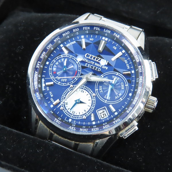実際に弊社で買取させて頂いたCITIZEN/シチズン EXCEED/エクシード 世界限定600本 エールコレクション 腕時計 CC4030-58L
