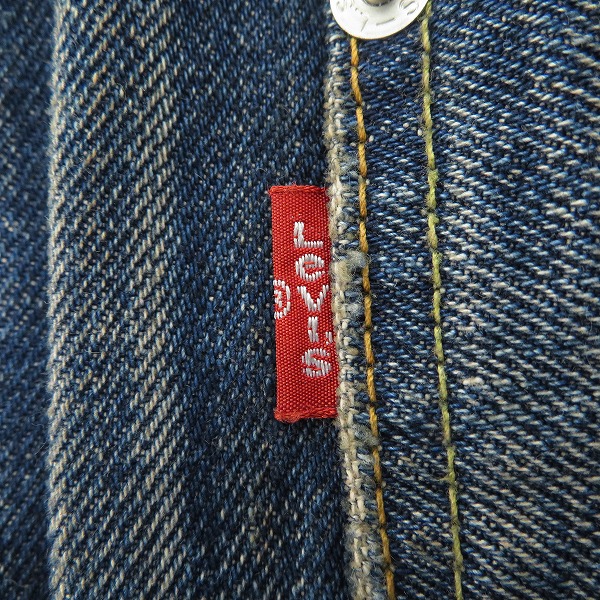 実際に弊社で買取させて頂いたLevi`s Fenom/リーバイスフェノム ニット切替 トラッカーデニムジャケット FMJ13-0001/Lの画像 3枚目