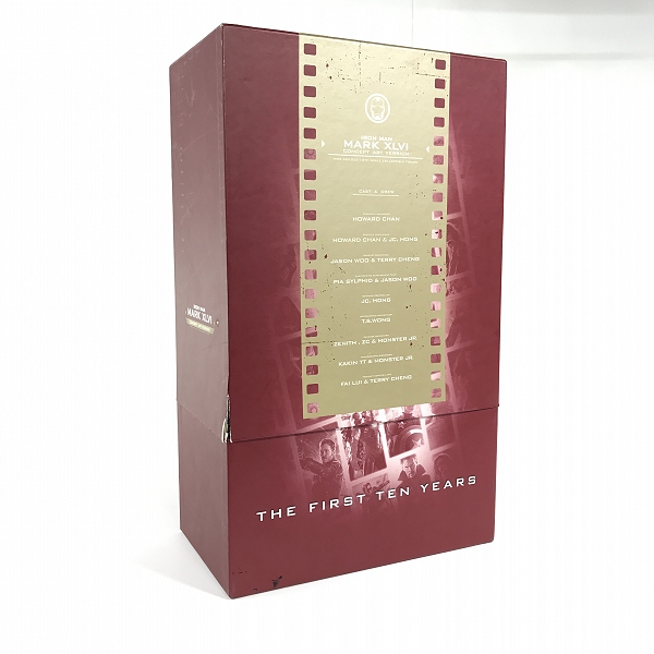 実際に弊社で買取させて頂いたホットトイズ マーベルスタジオ10周年 1/6スケールフィギュア アイアンマン マーク46(コンセプト・アート版)【動作未確認】の画像 9枚目