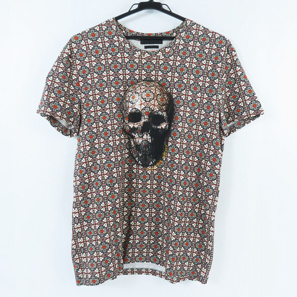 実際に弊社で買取させて頂いたAlexander McQueen/アレキサンダーマックイーン スカル/総柄 Tシャツ/S
