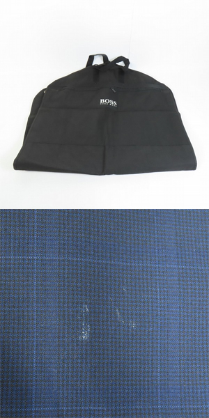 実際に弊社で買取させて頂いた【JPタグ】HUGO BOSS/ヒューゴボス GUABELLO 3ピース スーツ セットアップ 48の画像 7枚目