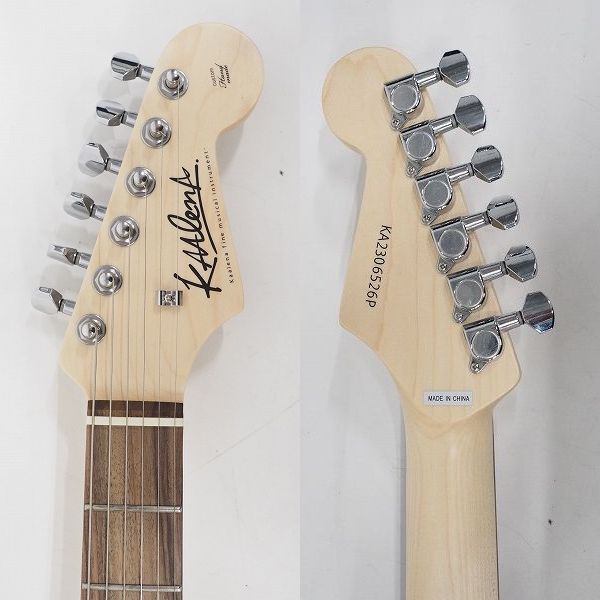 実際に弊社で買取させて頂いた★Kaalena/カレーナ KA-ST-SSH ストラトキャスターType コイルタップ搭載 エレキギター ソフトケース付の画像 3枚目