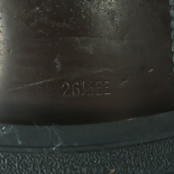 実際に弊社で買取させて頂いたREGAL/リーガル ウイングチップ レザー シューズ ブラック 2589/26.5の画像 6枚目