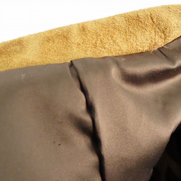 実際に弊社で買取させて頂いたNOID./ノーアイディー スエード ワンスター Wライダースジャケット 840030-200L/2の画像 6枚目