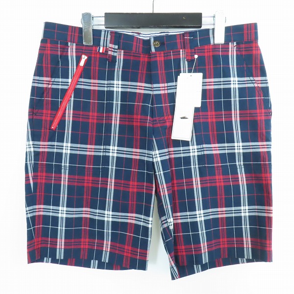 実際に弊社で買取させて頂いたCallaway/キャロウェイ ゴルフ チェック ショートパンツ 241-123536 3L