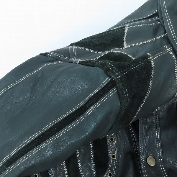 実際に弊社で買取させて頂いた【難有り】Schott/ショット ウエスタン レザージャケット 3191008/Mの画像 5枚目