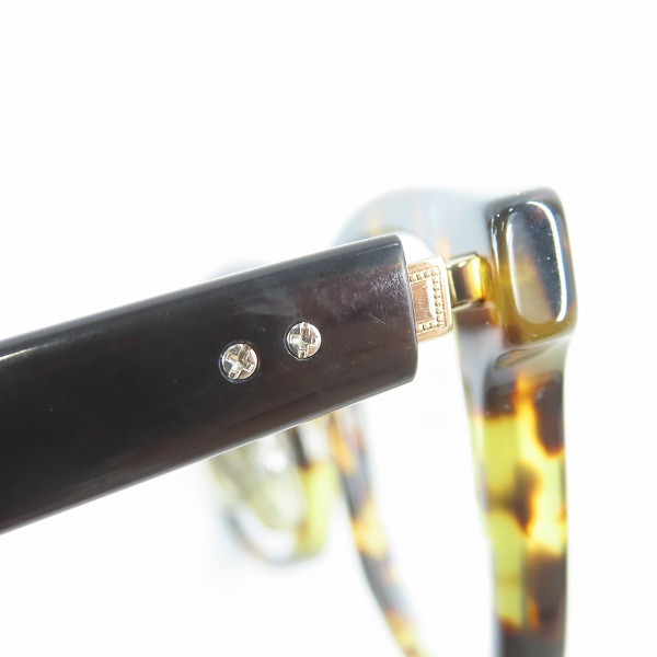 実際に弊社で買取させて頂いた999.9/フォーナインズ アイウェア/メガネフレーム NP-161 651の画像 7枚目